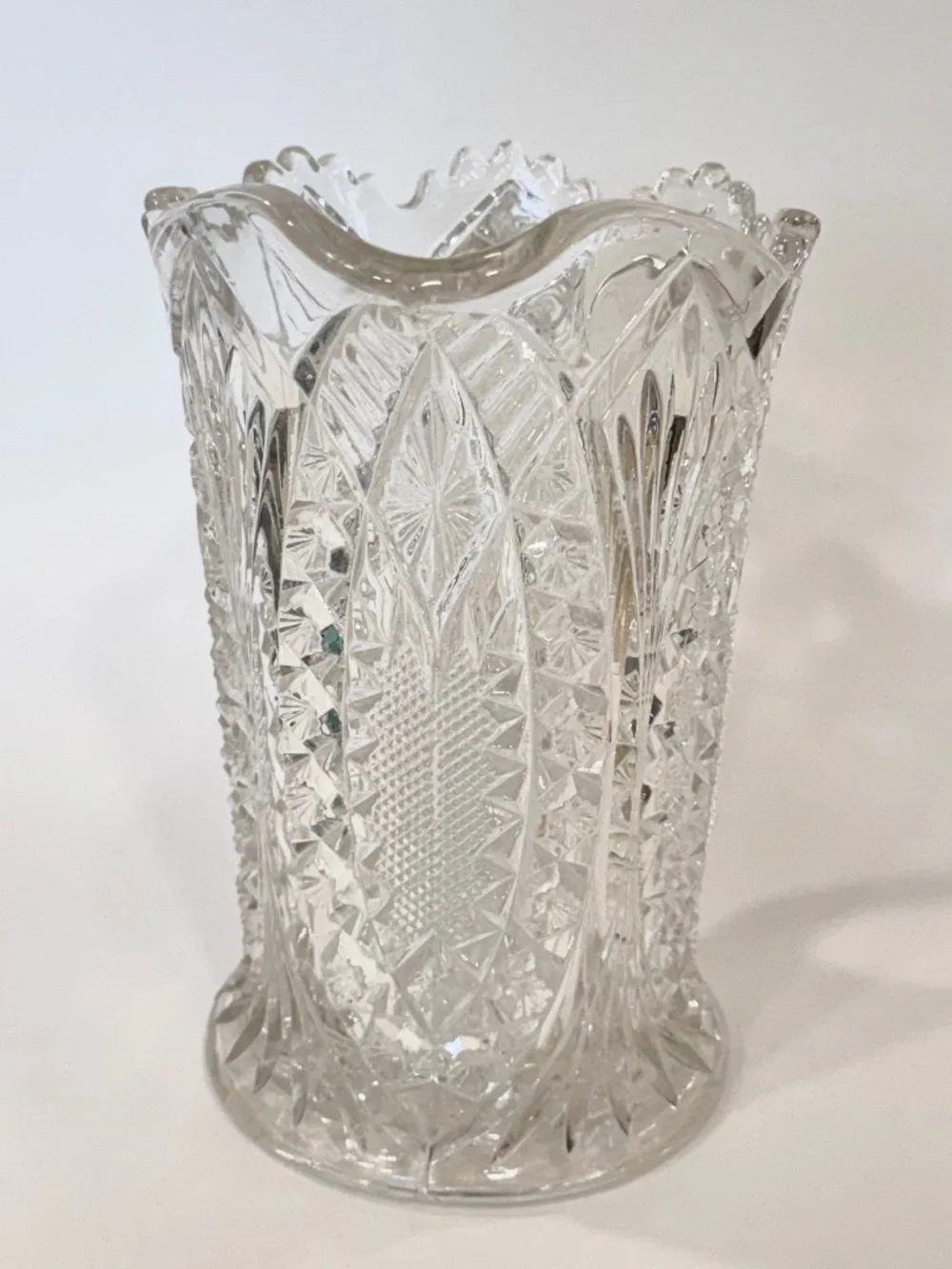 Antique 1907 Bryce Higbee EAPG Madora Glass Pitcher